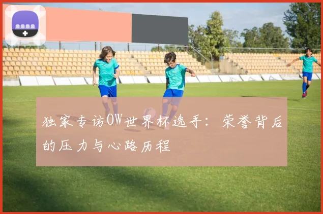 独家专访OW世界杯选手：荣誉背后的压力与心路历程